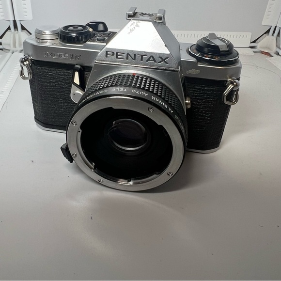 Pentax ME Super 35mm SLR Film Camera with 50 mm lens Kit - Picture 14 of 15